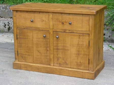 2 drawer 2 plank door Dresser base