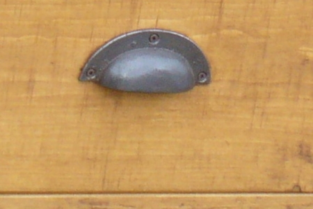Close up cup handle