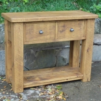 2 drawer side table