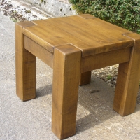 Chunky Lamp Table 22